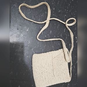 Straw Crossbody Purse